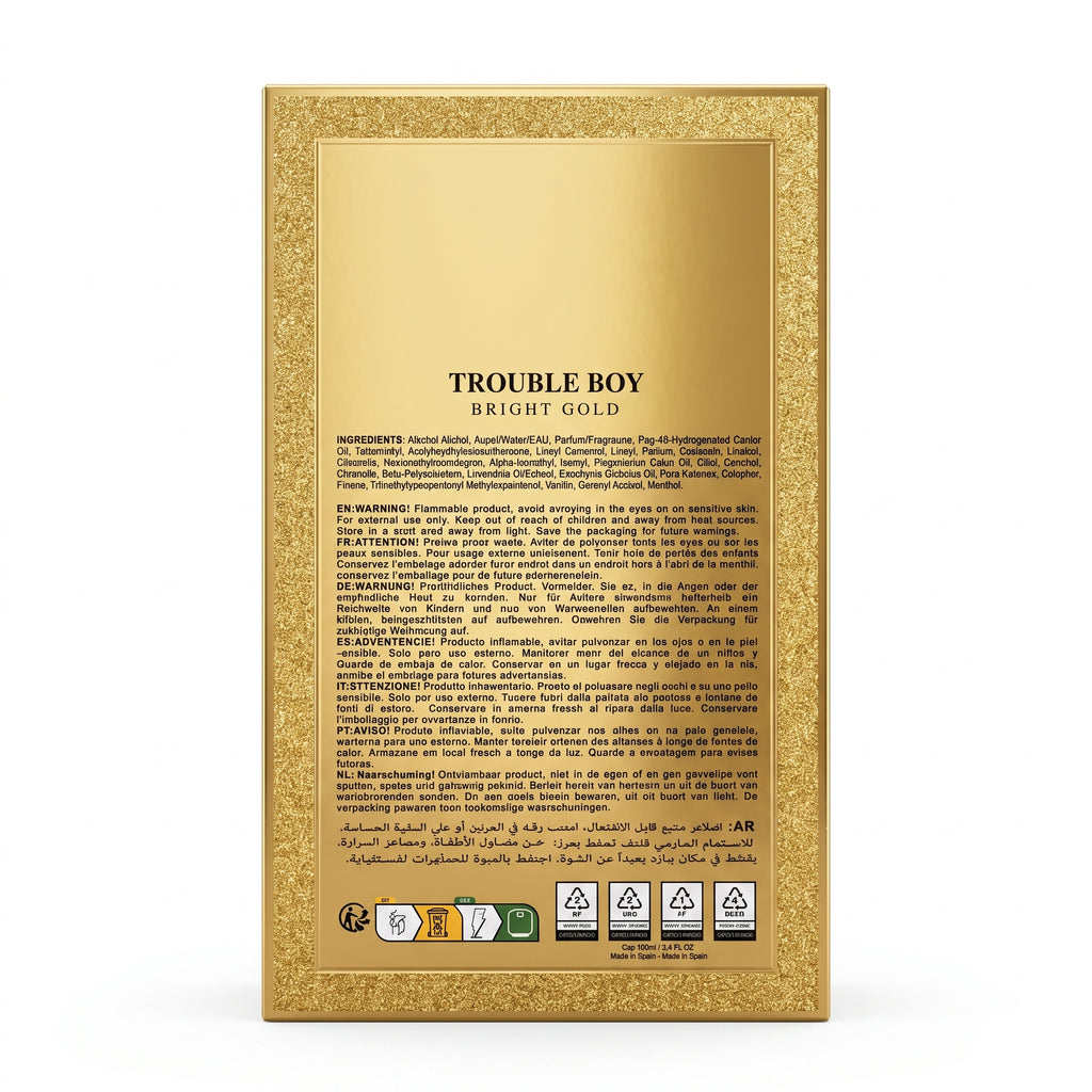 Lovali Trouble Boy Bright Gold