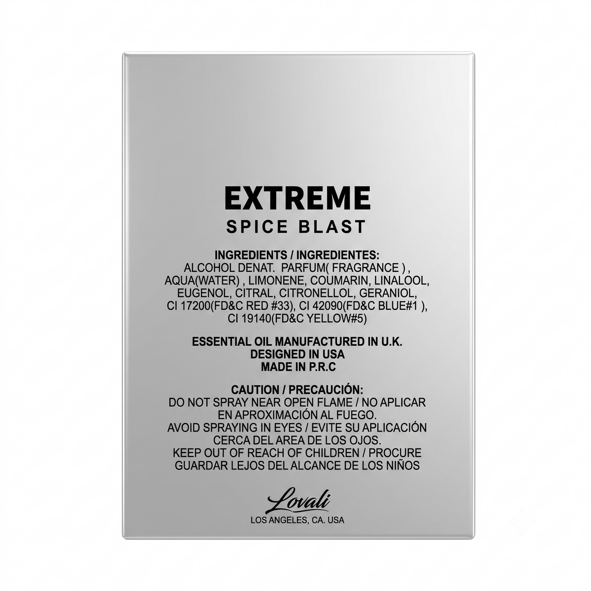 Lovali Extreme Spice Blast