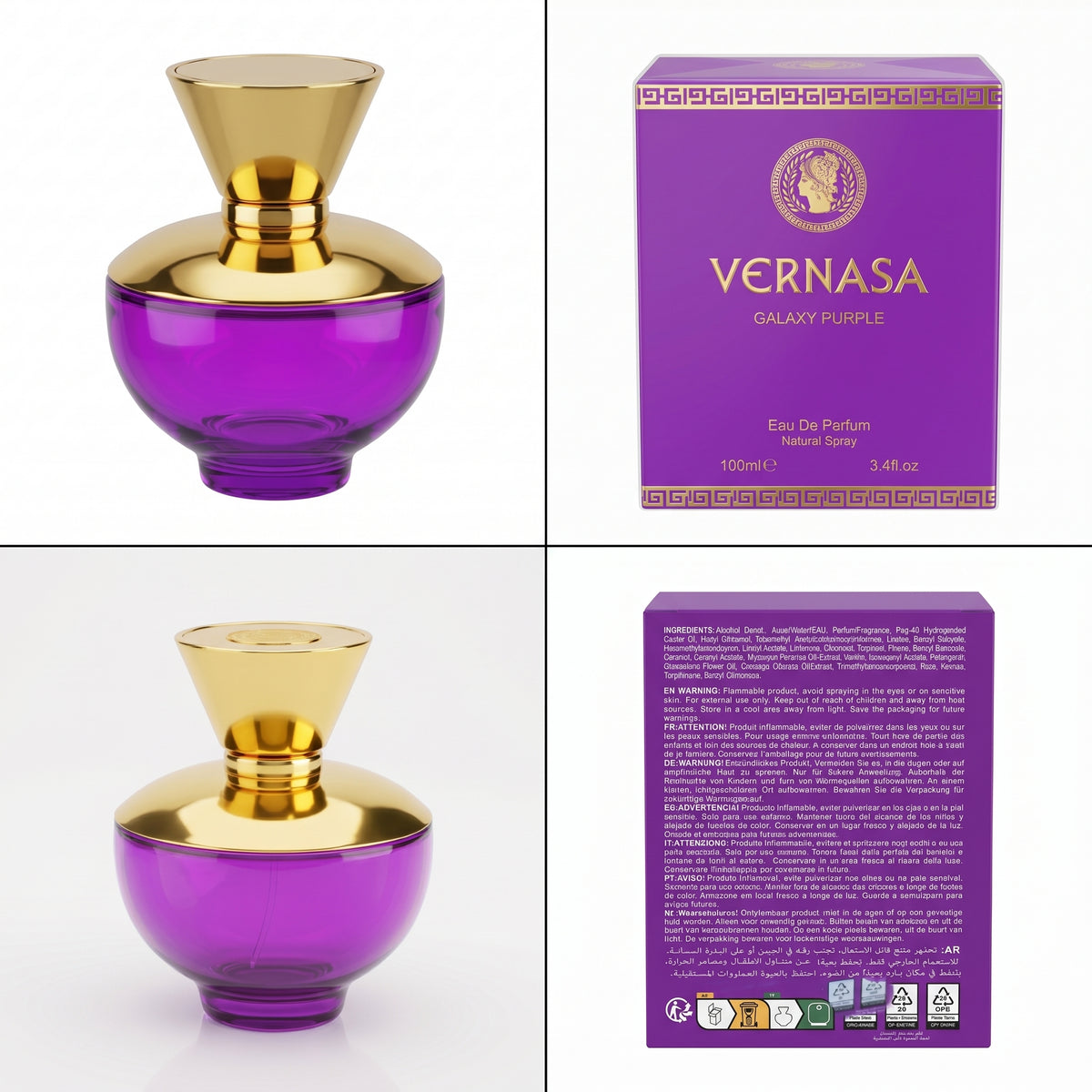 Lovali Vernasa Galaxy Purple