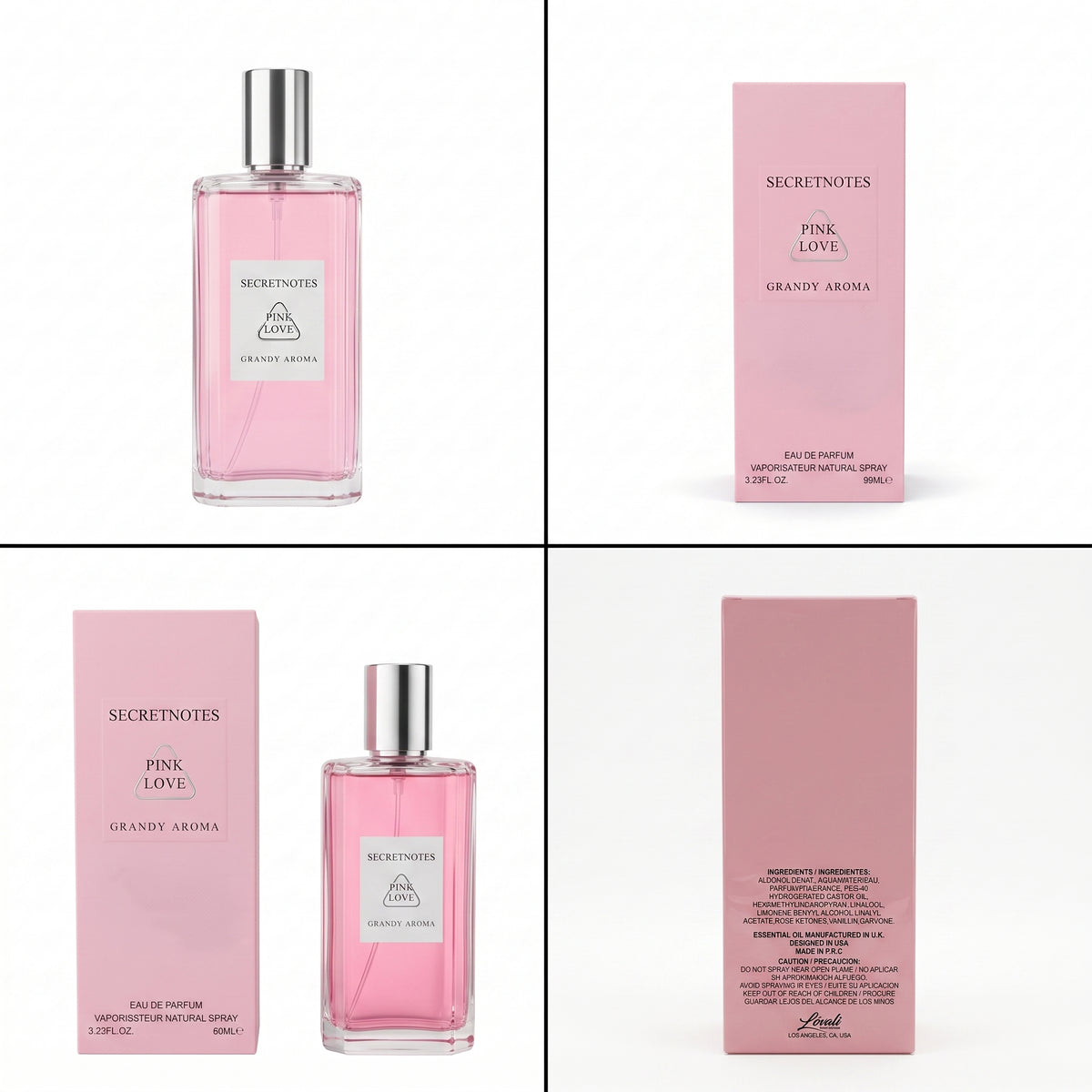 Lovali Secret Notes Pink Love