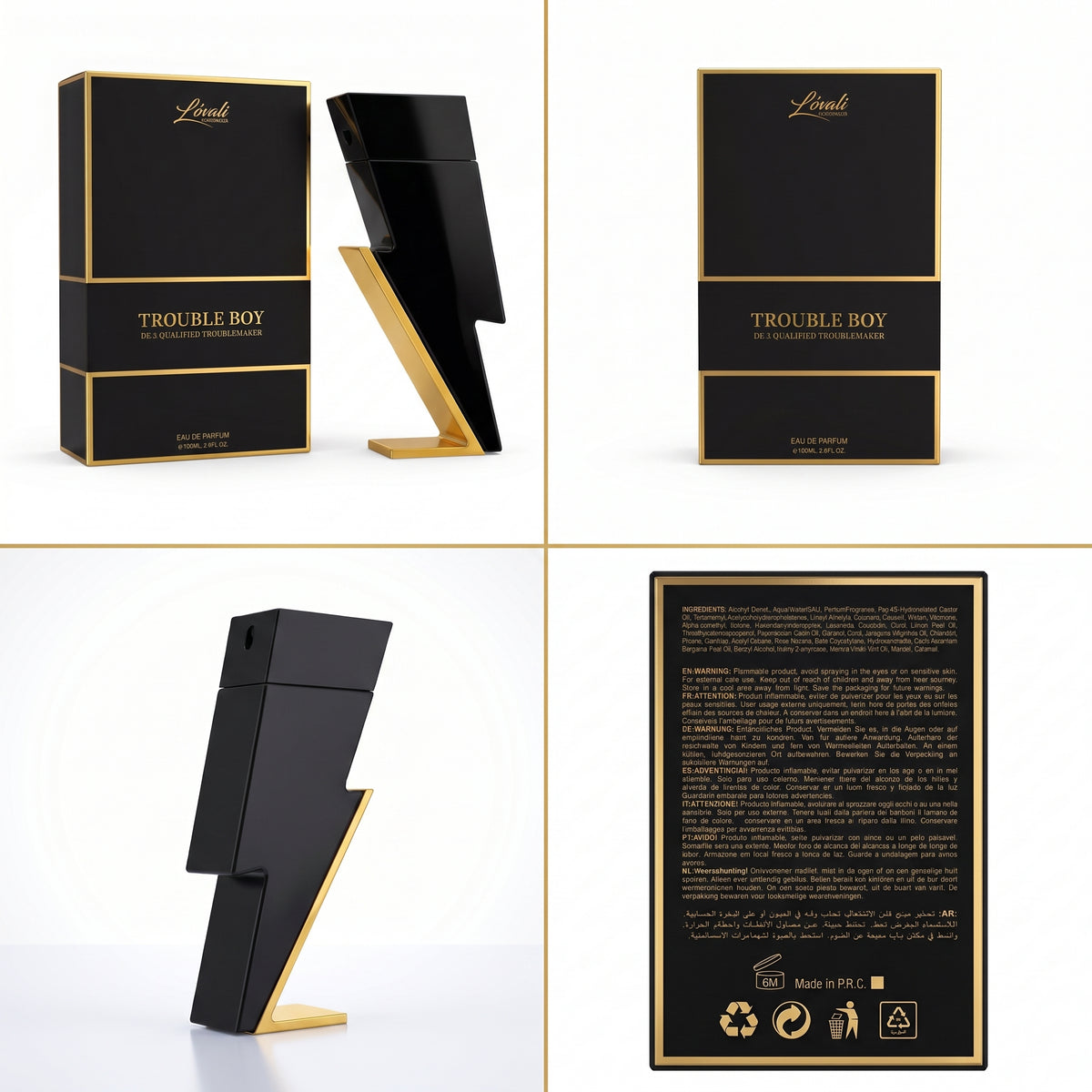 Lovali Trouble Boy Black