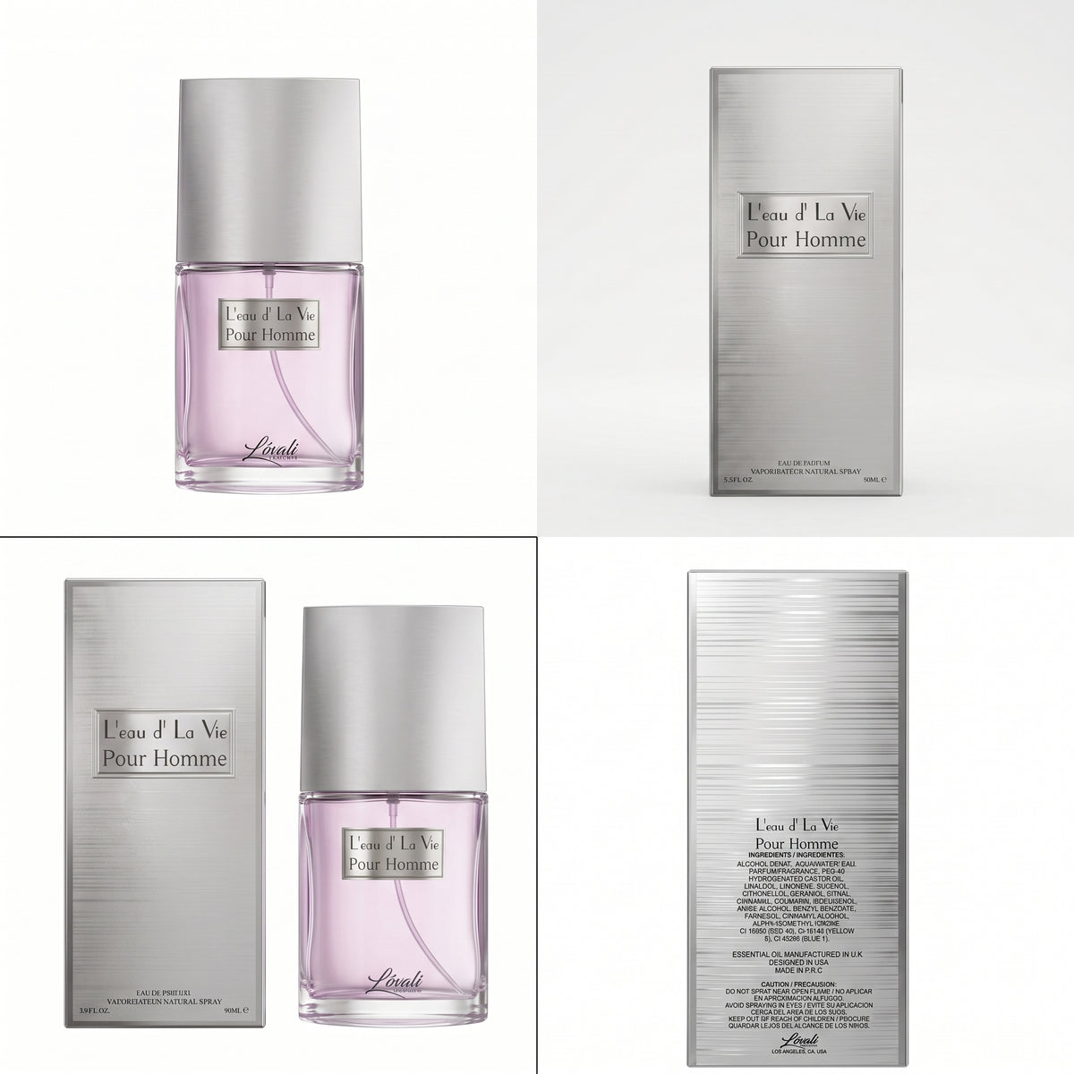 Lovali L'eau d'La Vie Pour Homme